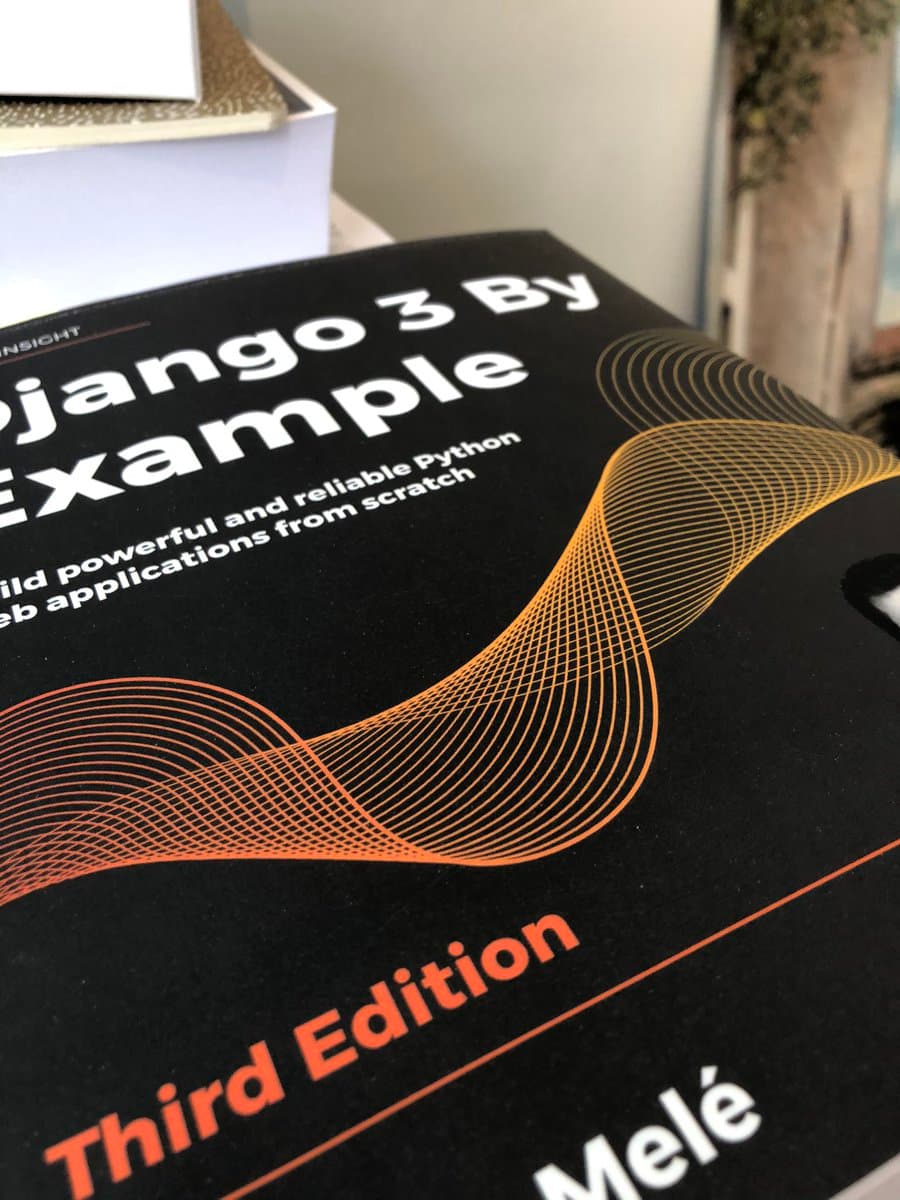 Django 3 by example